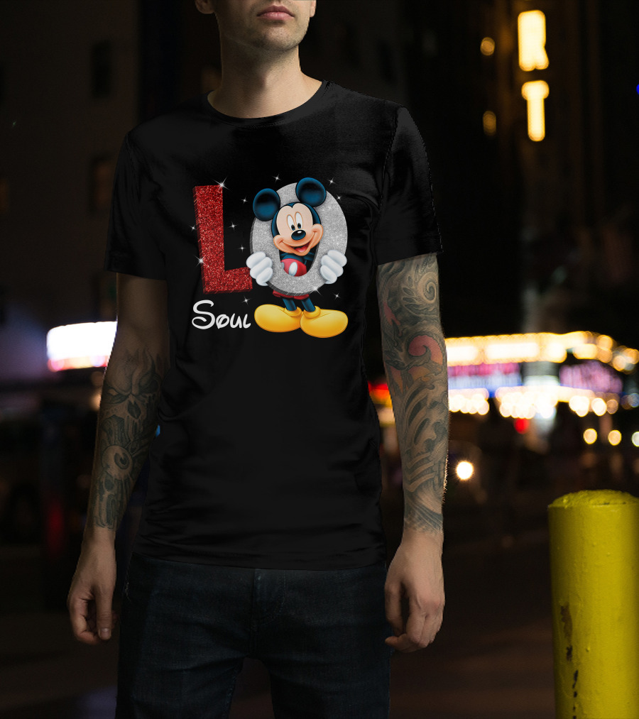 Mickey Mouse Love Soul T-Shirt
