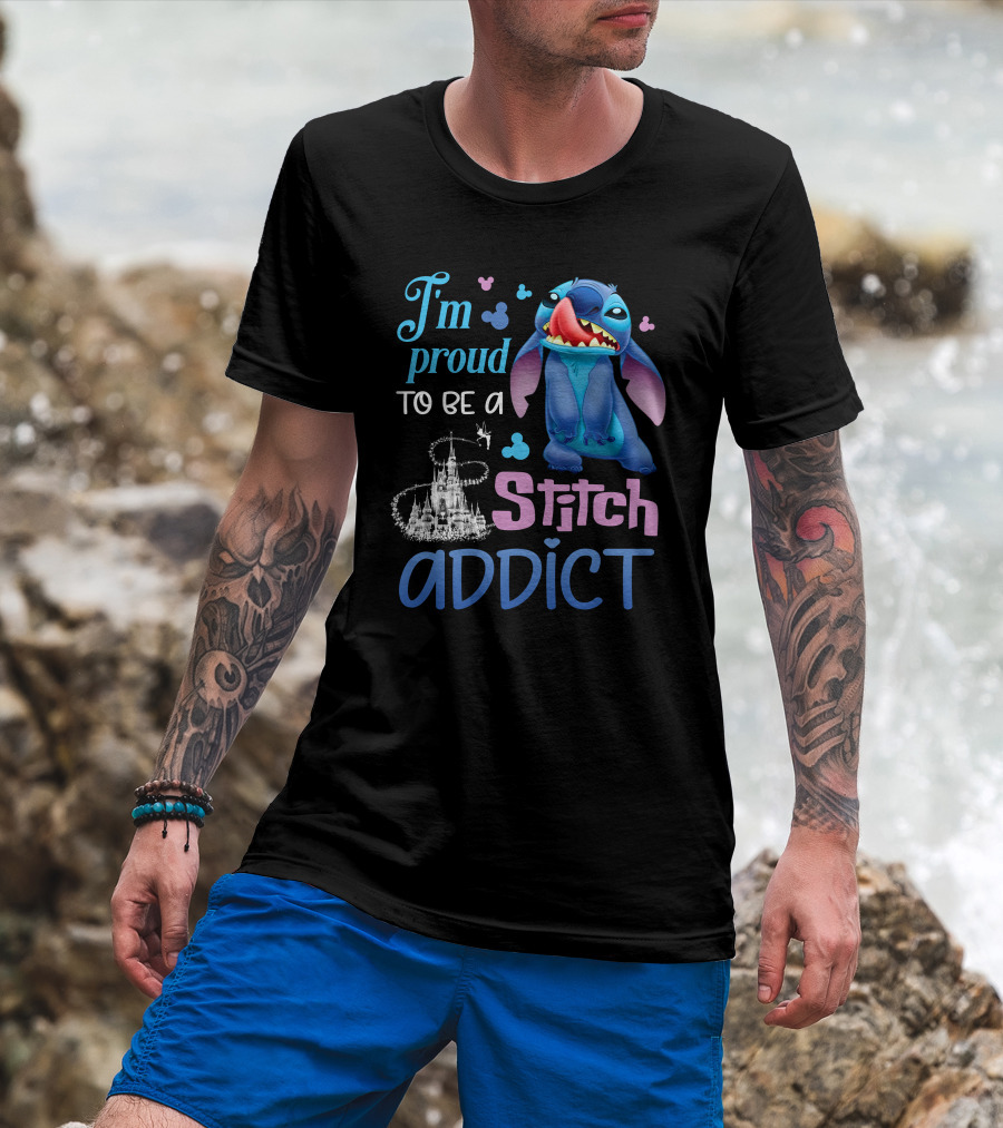 I'm Proud To Be A Stitch Addict T-Shirt