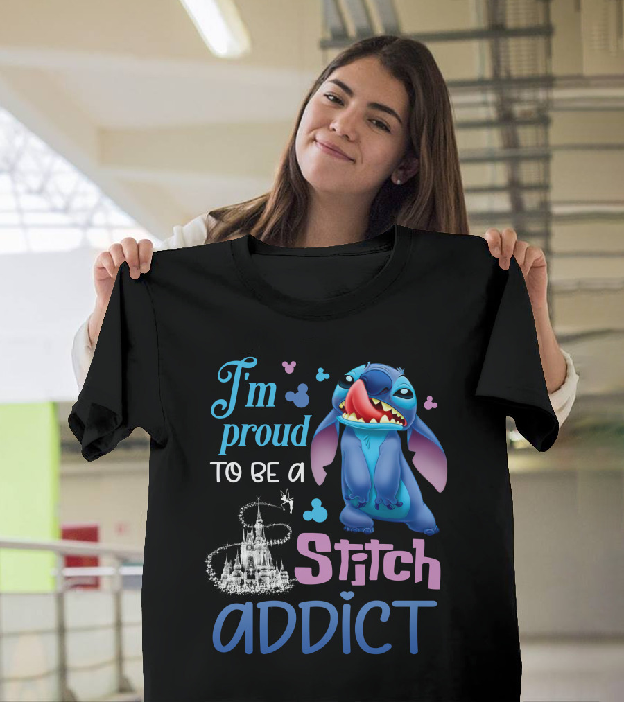 I'm Proud To Be A Stitch Addict T-Shirt