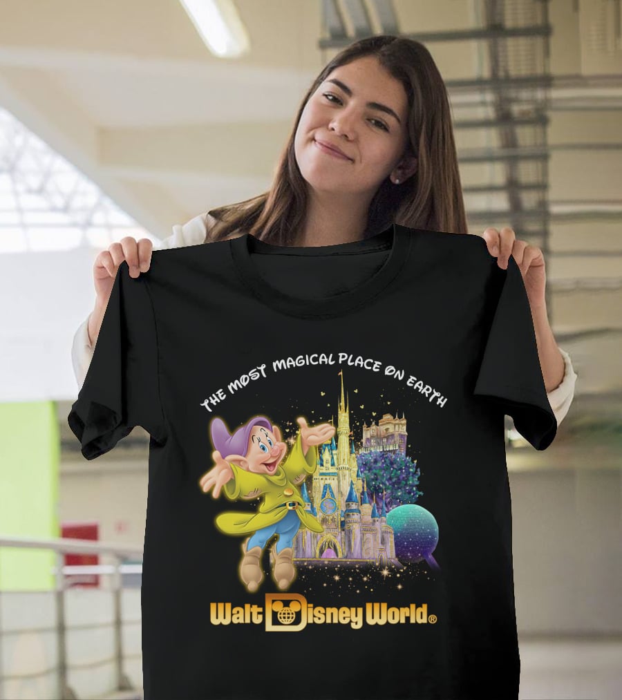 Dopey The Most Magical Place On Earth Walt Disney World T-Shirt