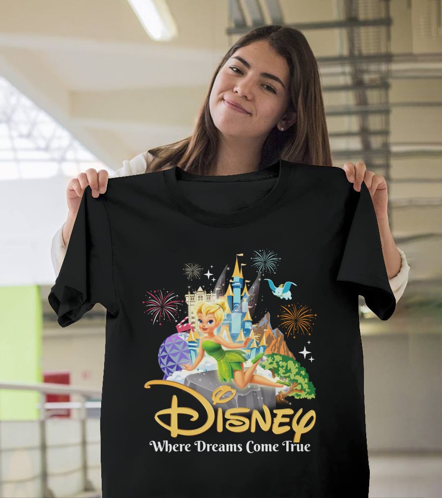 Disney Tinker Bell Where Dreams Come True T-Shirt