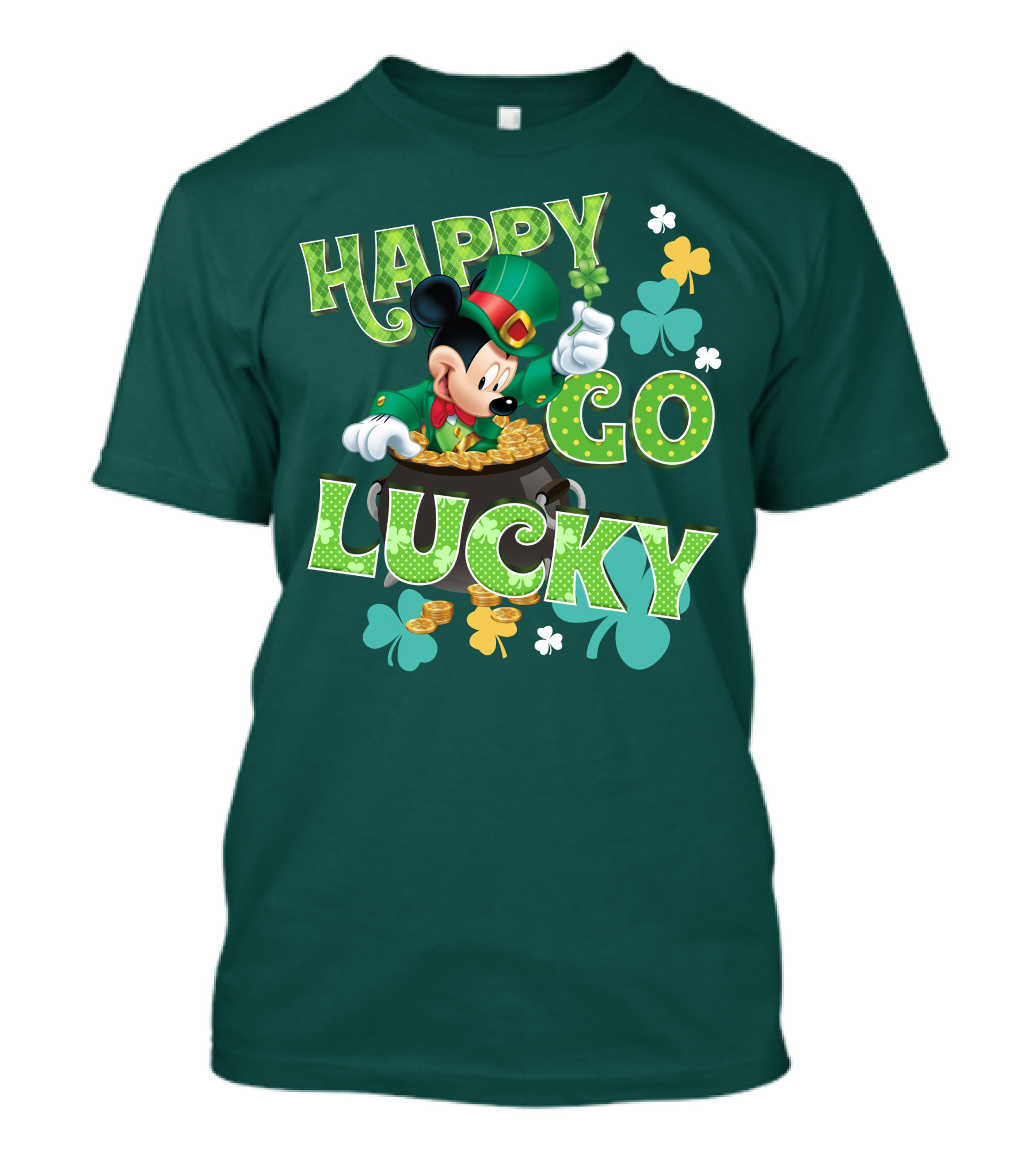 Happy Go Lucky Mickey T-Shirt