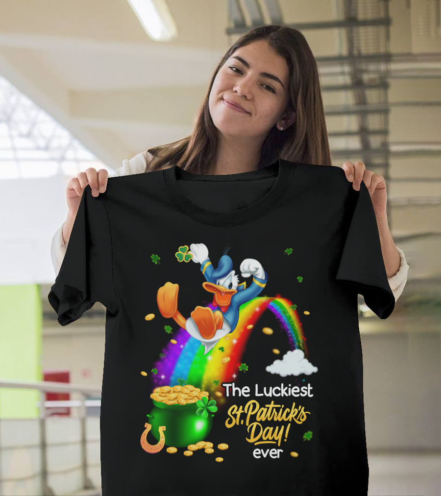 Donald Duck The Luckiest St. Patrick's Day Ever T-Shirt