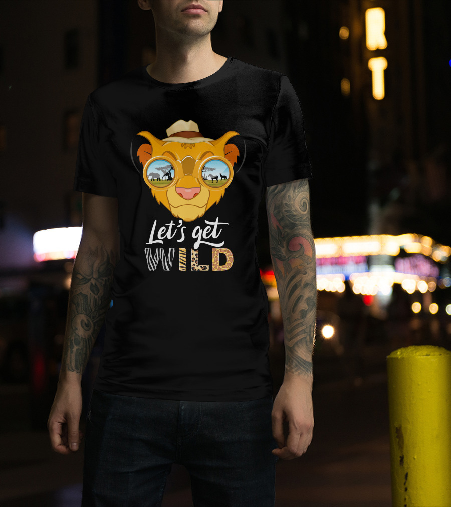 Let's Get Wild Simba T-Shirt