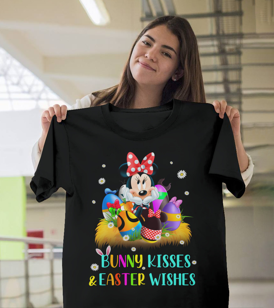 Minnie Bunny Kisses & Easter Wishes T-Shirt