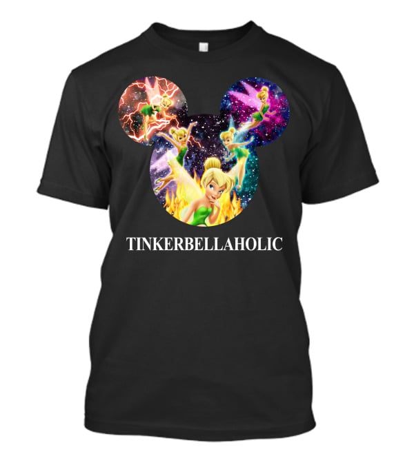 Tinkerbellaholic Tinkerbell Fantasy Galaxy Aura T-Shirt