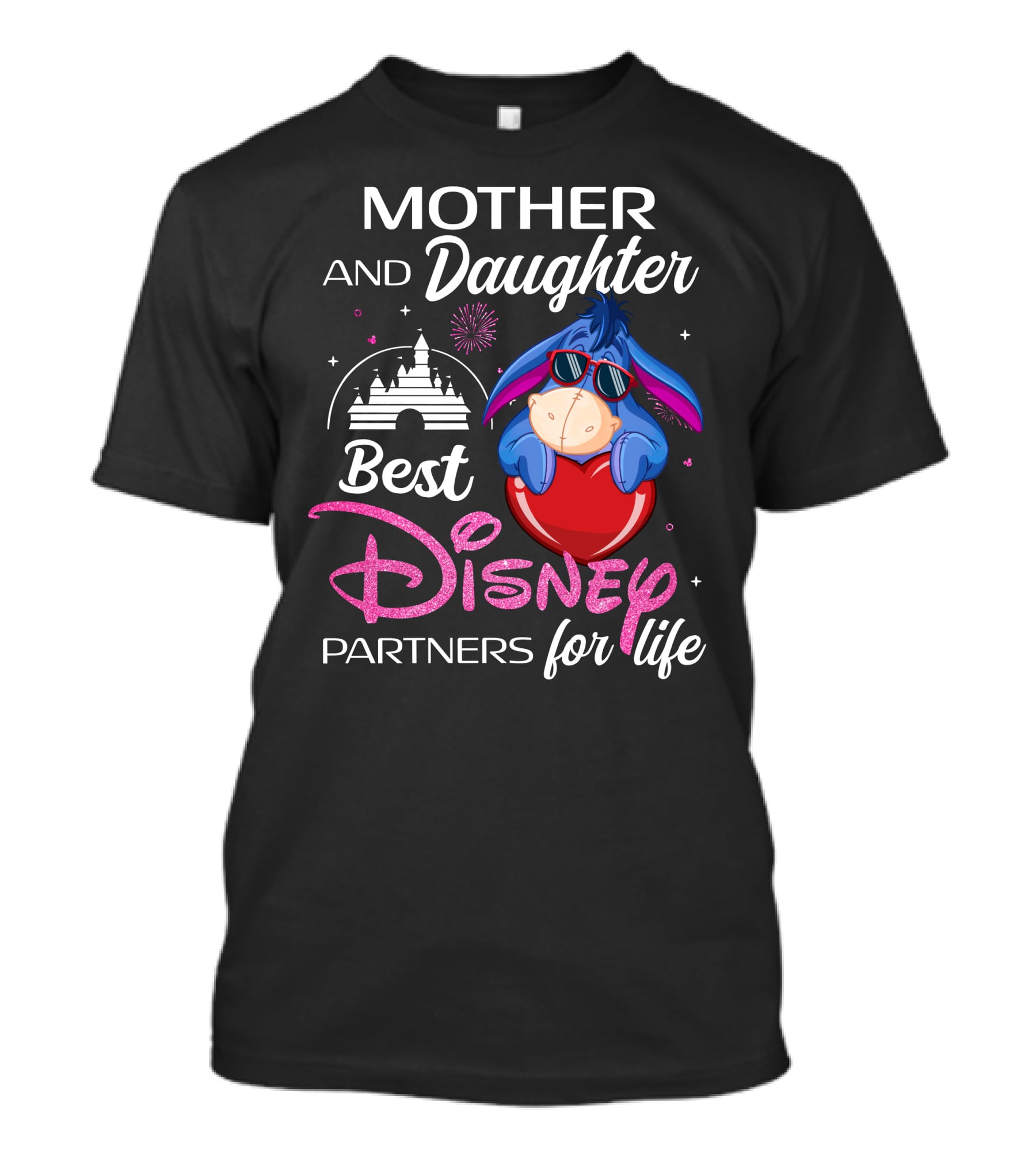 Mother And Daughter Best Disney Partners For Life Eeyore T-Shirt