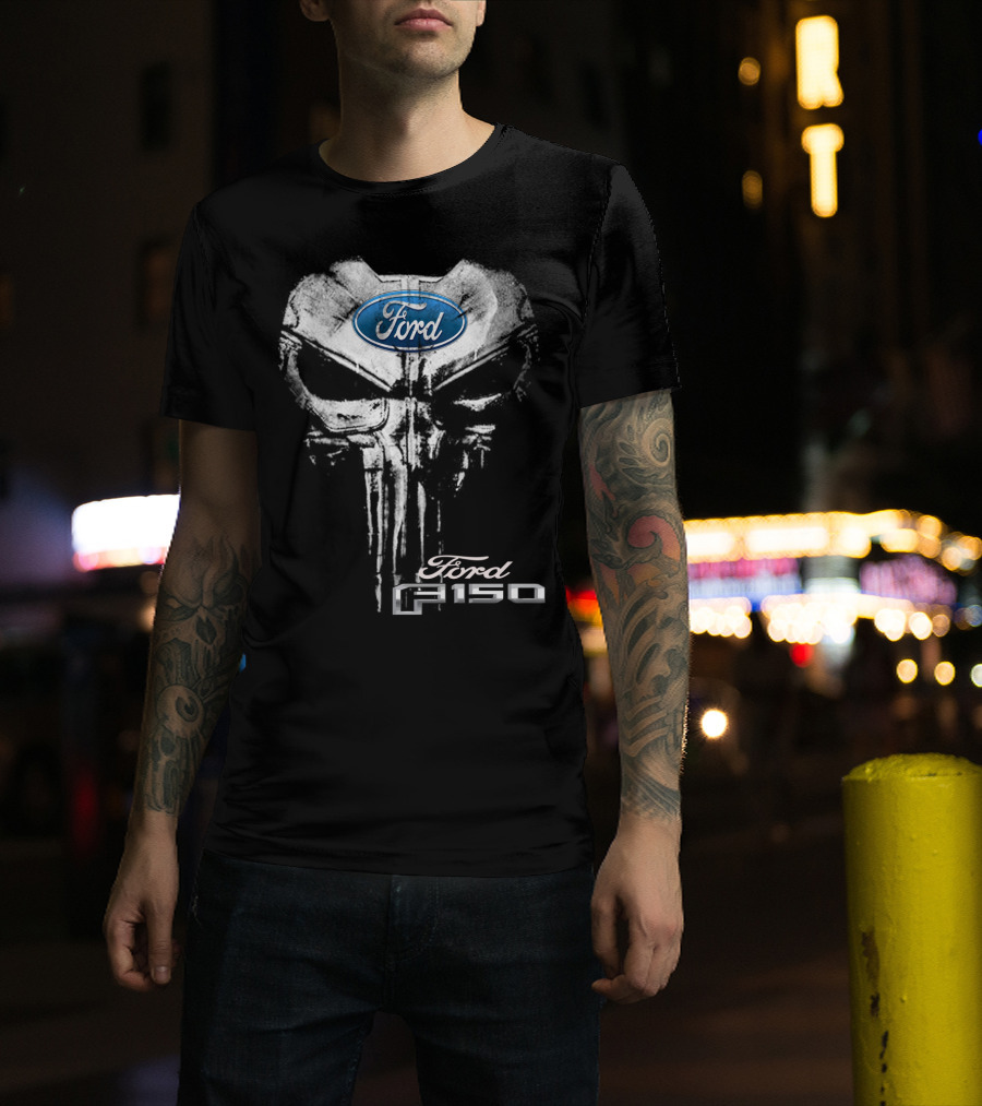 Ford F150 Punisher Skull T-Shirt