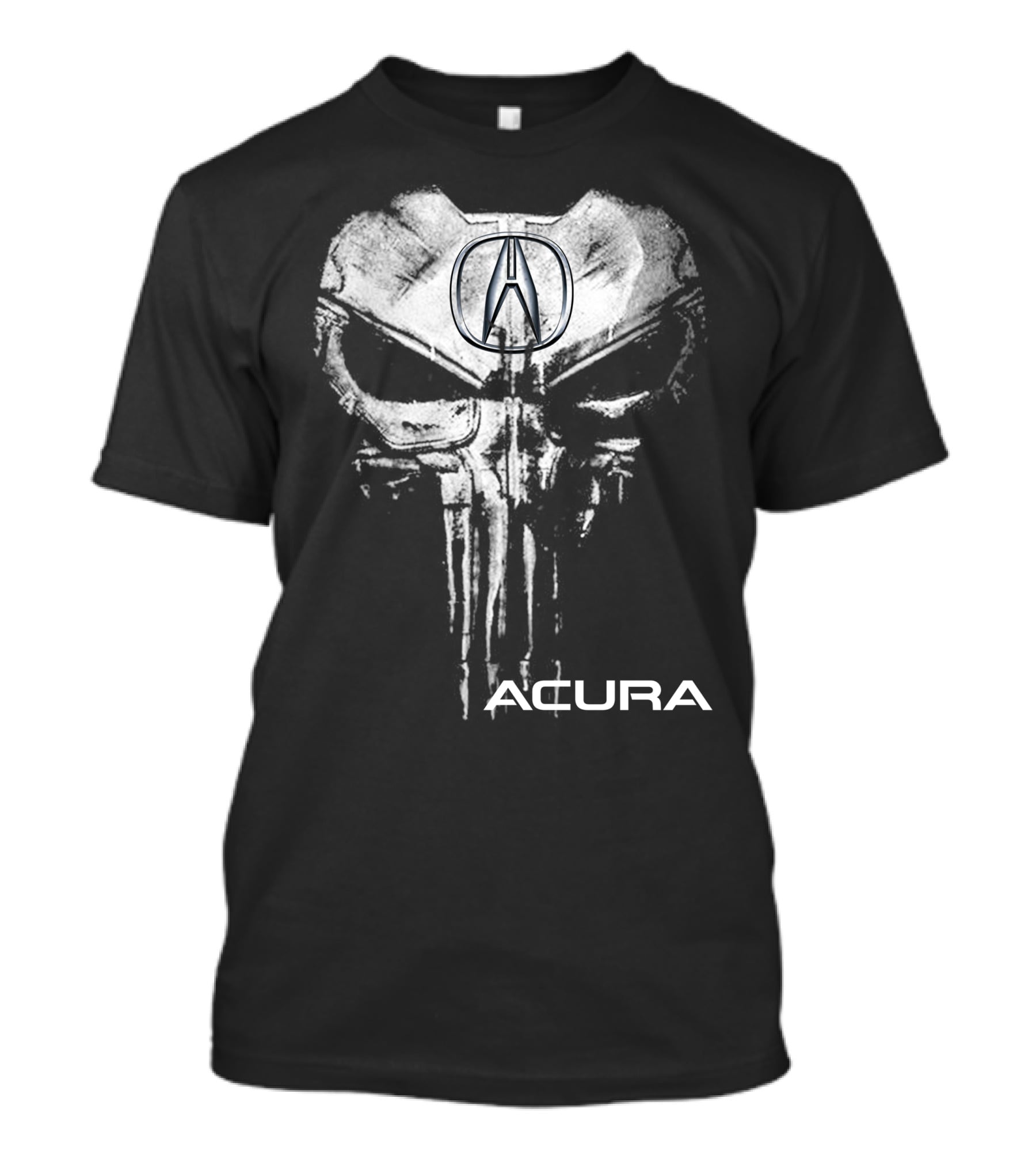 ACURA PUNISHER Skull Logo Fusion T-Shirt
