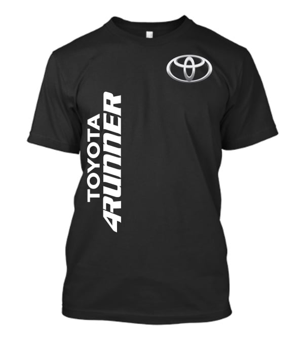 TOYOTA 4RUNNER Vertical Text With Toyota T-Shirt