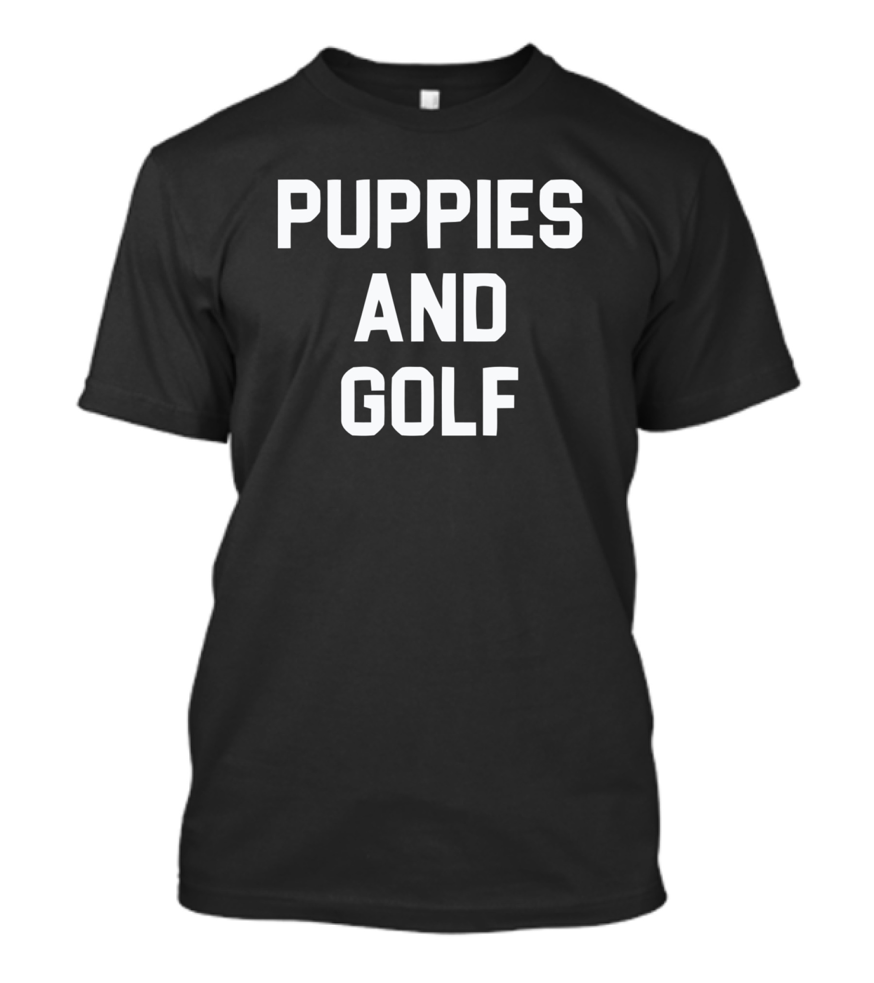 Puppies And Golf T-Shirt
