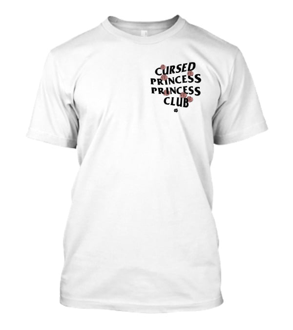 Cursed Princess Club Webtoon Merchandise Roses T-Shirt