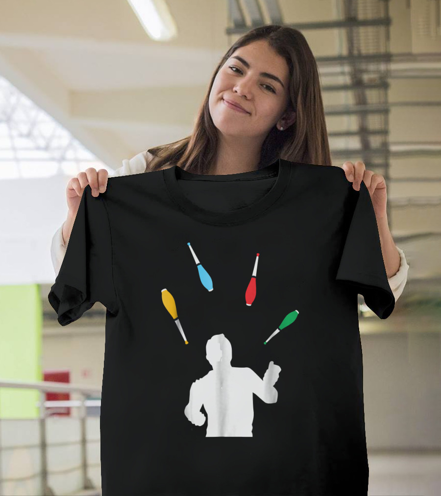 Juggling Clubs Performer T-Shirt