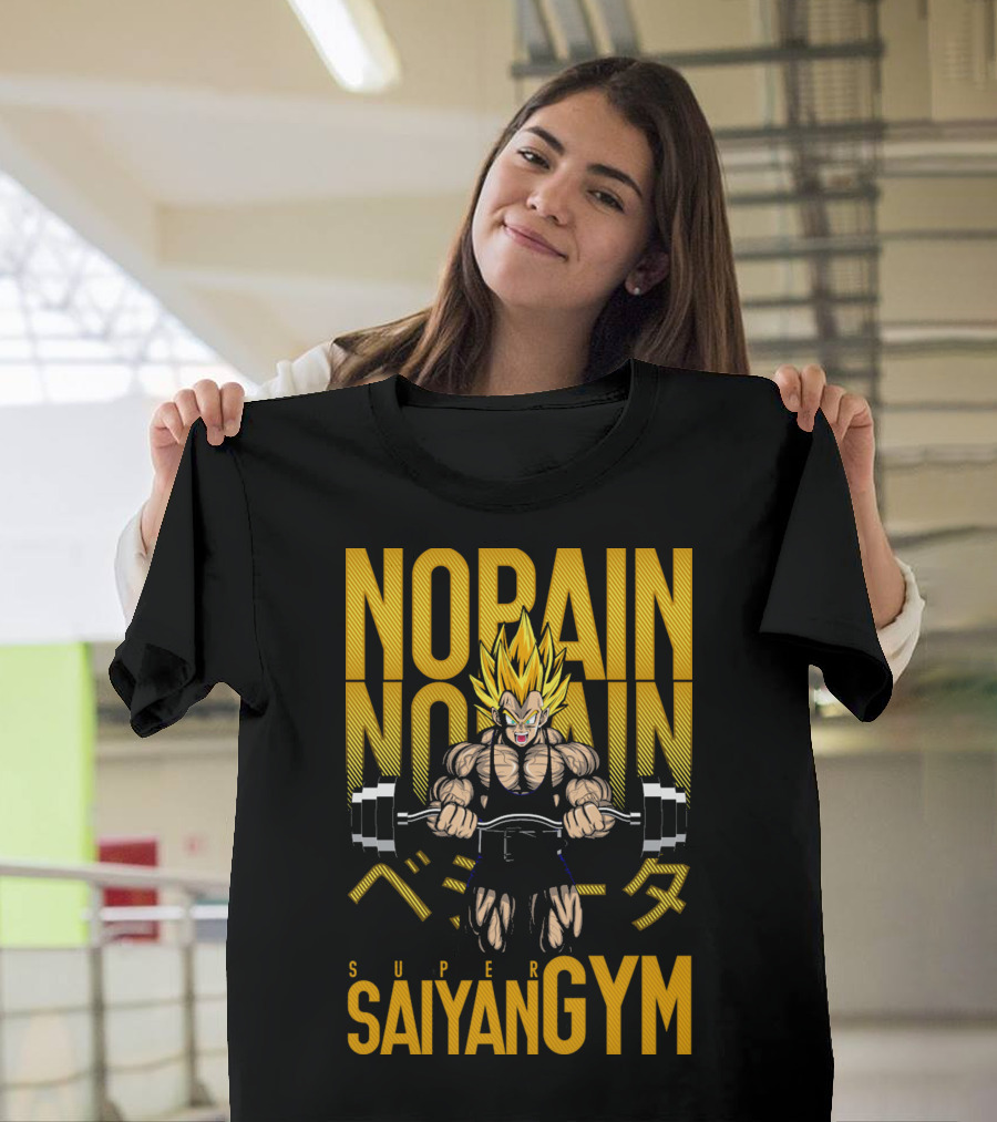 No Pain No Pain Super Saiyan Gym T-Shirt