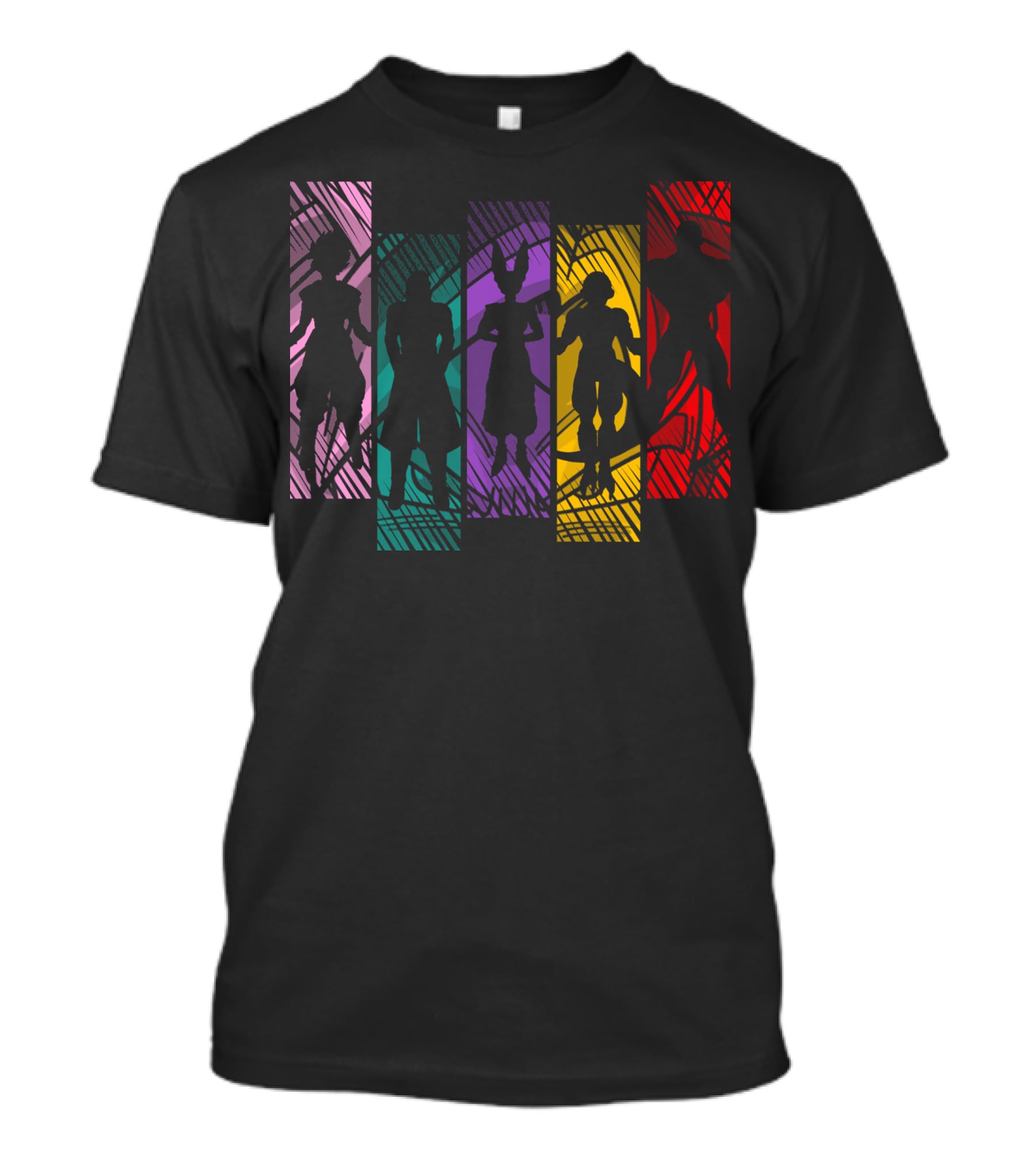 Super Rivals Colorful T-Shirt