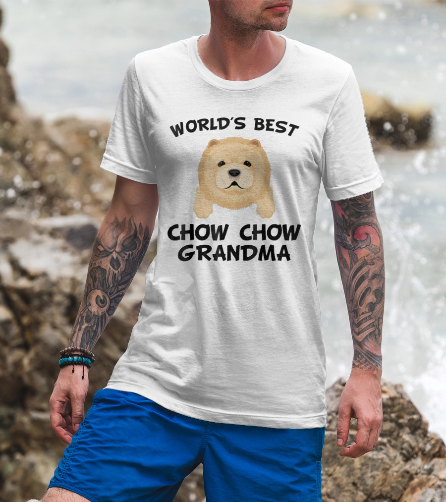World's Best Chow Chow Grandma T-Shirt