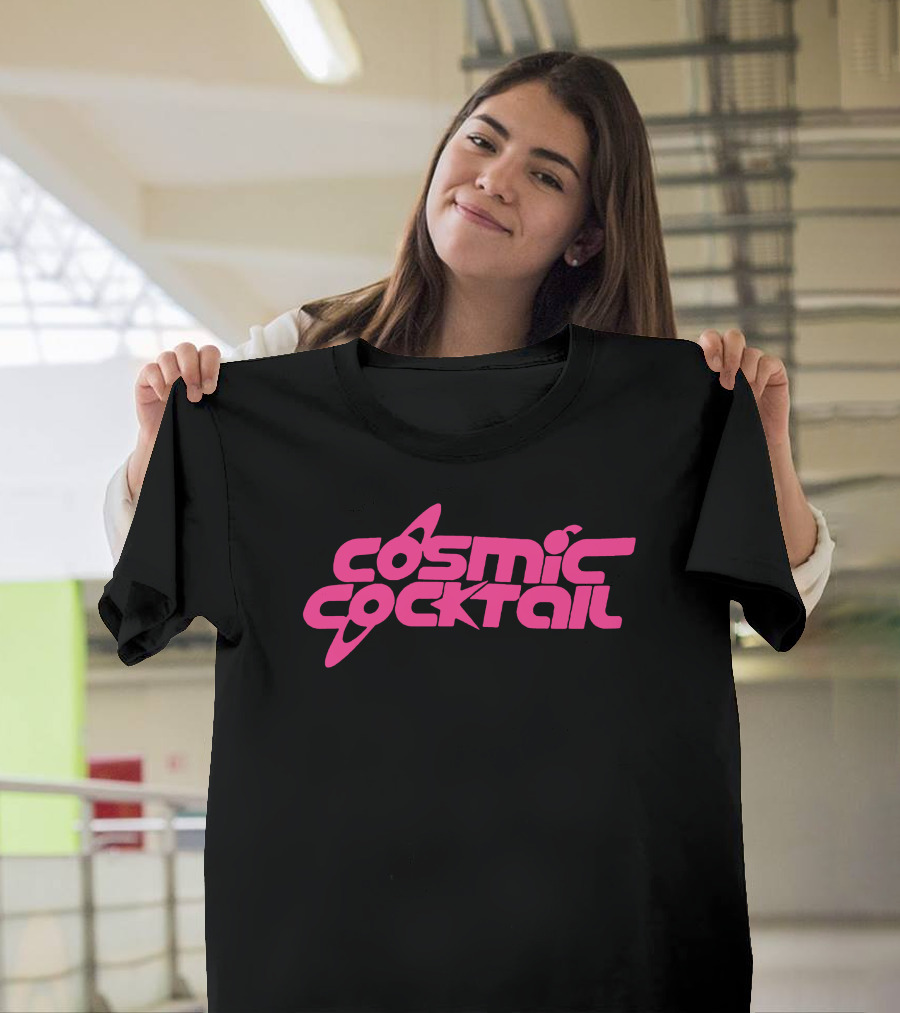 Cosmic Cocktail Bold Pink T-Shirt