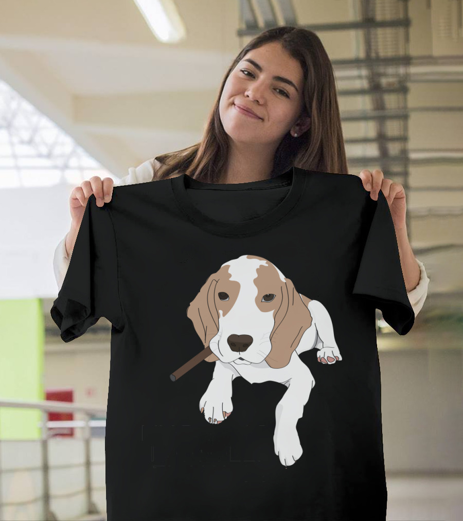 Beagle with Attitude and Cigar - My Beagle Is Cooler Than You T-Shirt