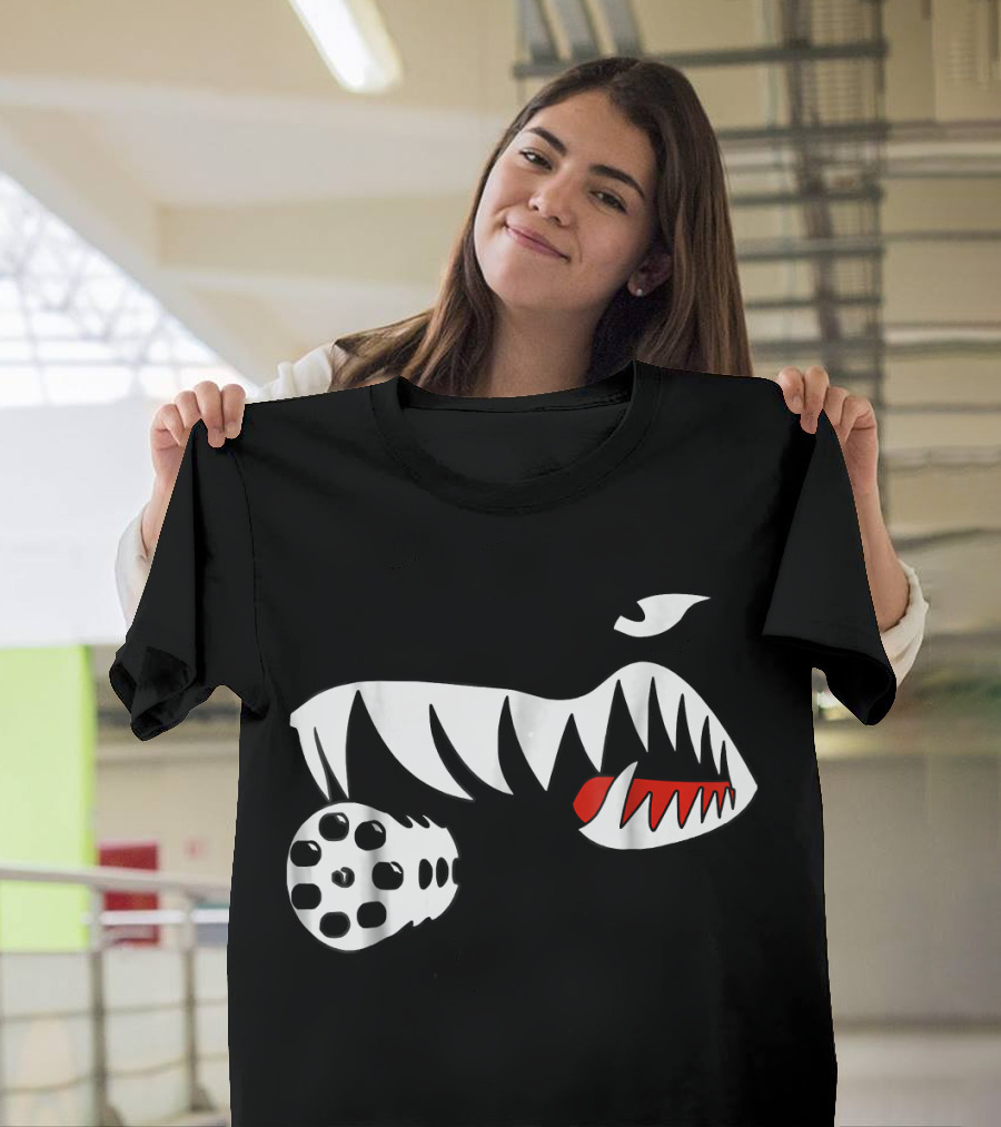 A 10 Hog Warthog Fighter Jet BRRRT Shark Mouth T-Shirt