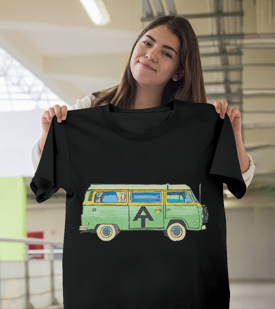 Appalachian Trail Hippie Van Backpacker Hikin' T-Shirt