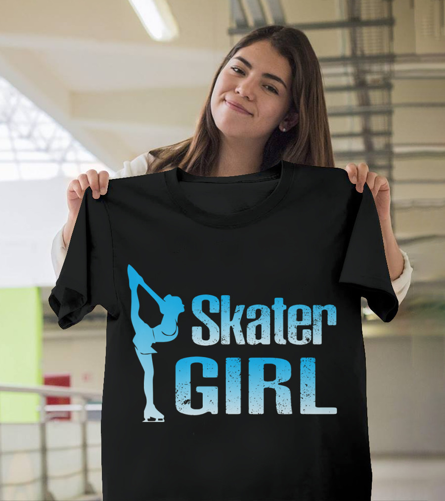 Skater Girl Cute Ice Skater Figure Skating T-Shirt