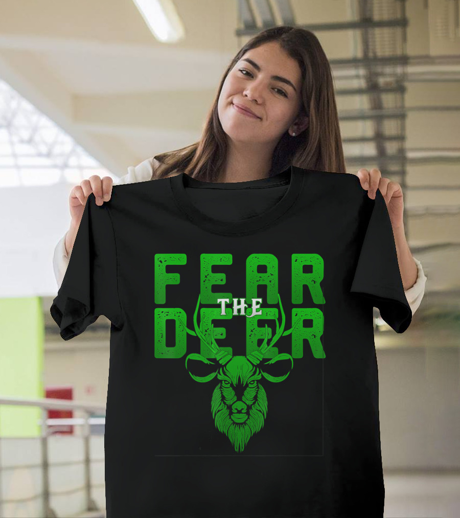 Fear The Deer Milwaukee Buck Team Spirit T-Shirt