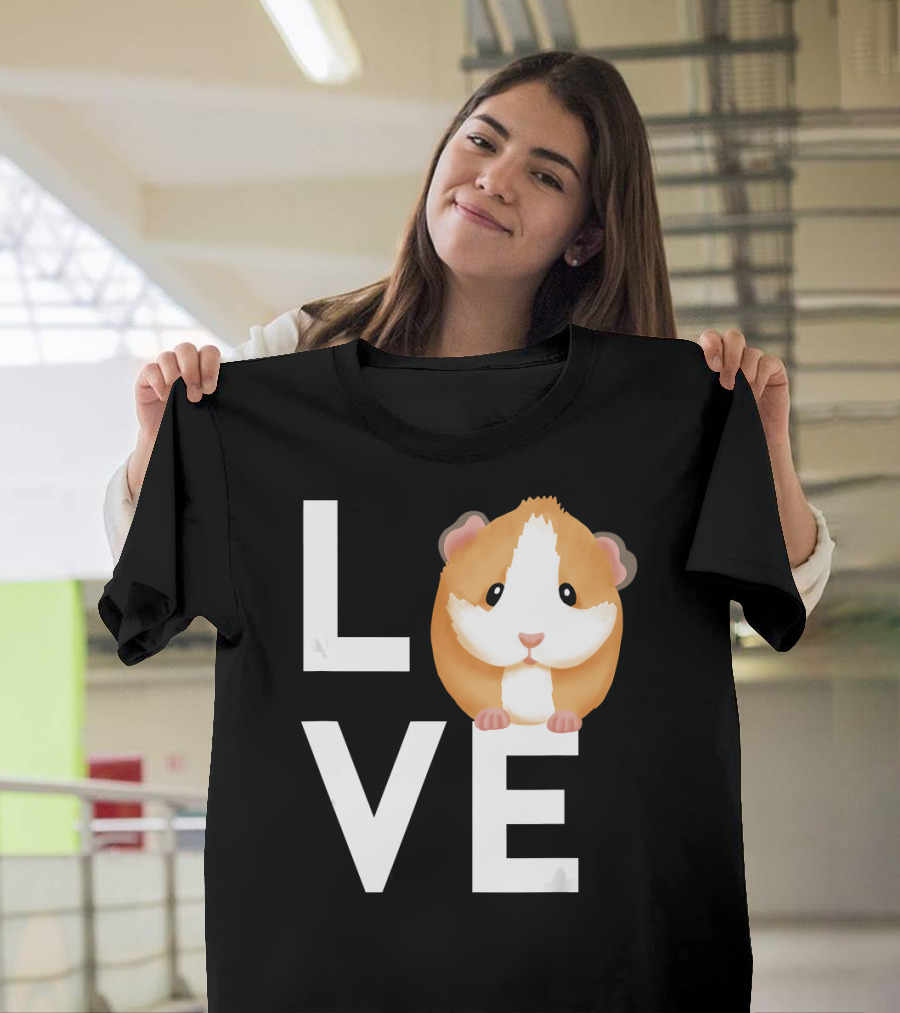 LOVE Funny Guinea Pig T-Shirt