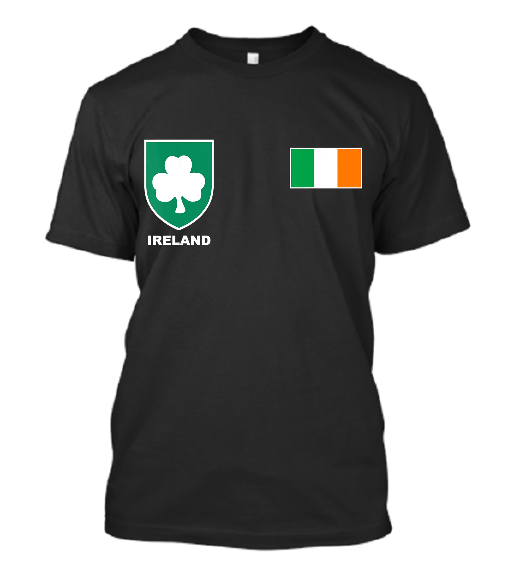 Ireland Irish Football Soccer Jersey Shamrock Flag T-Shirt