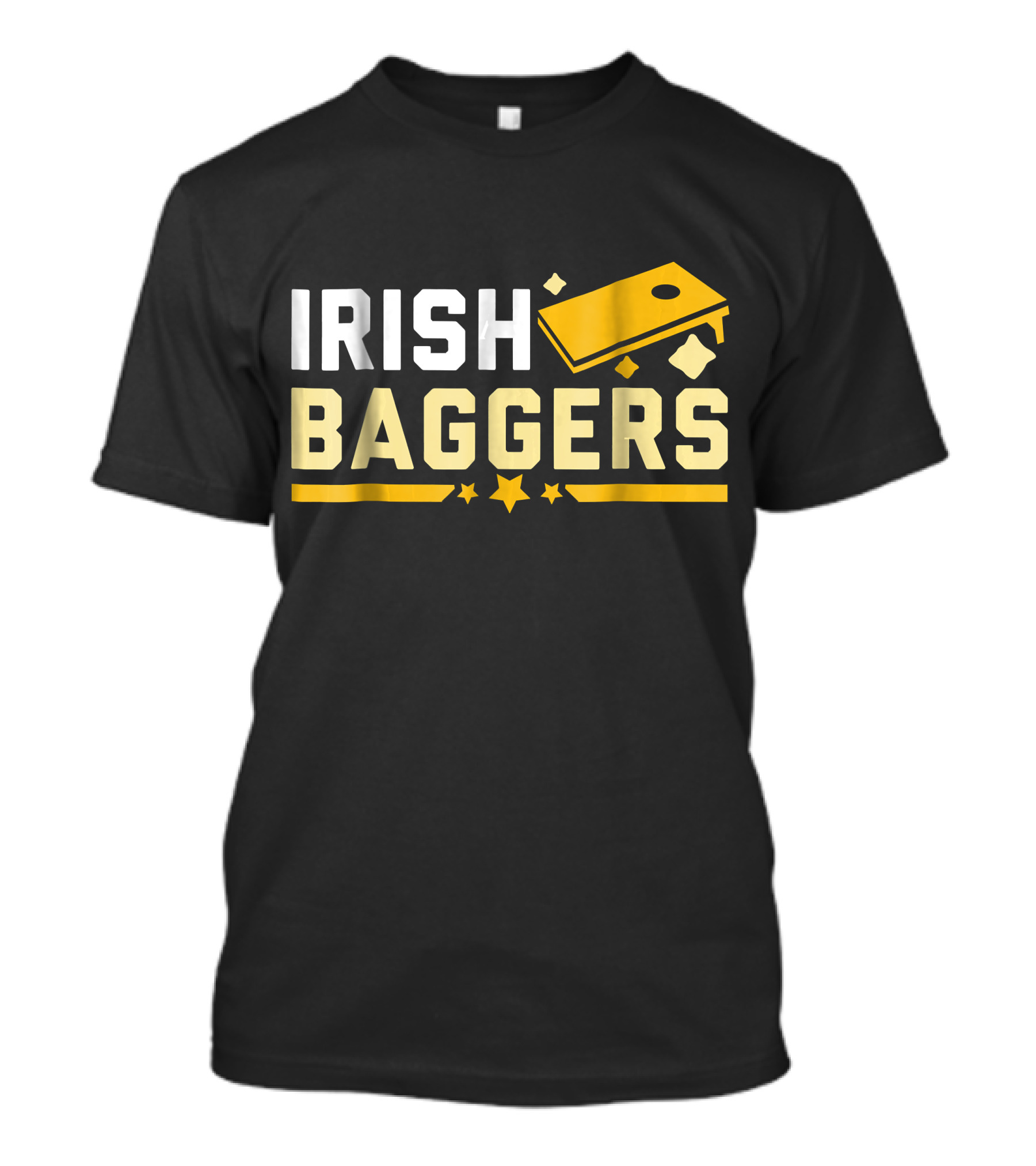 Irish Baggers Cornhole Fun Unique T-Shirt
