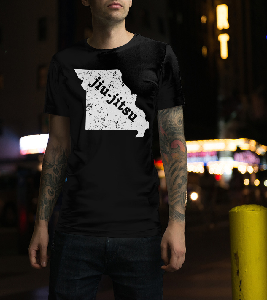 Missouri Jiu Jitsu Dad Brazilian Jujuts T-Shirt