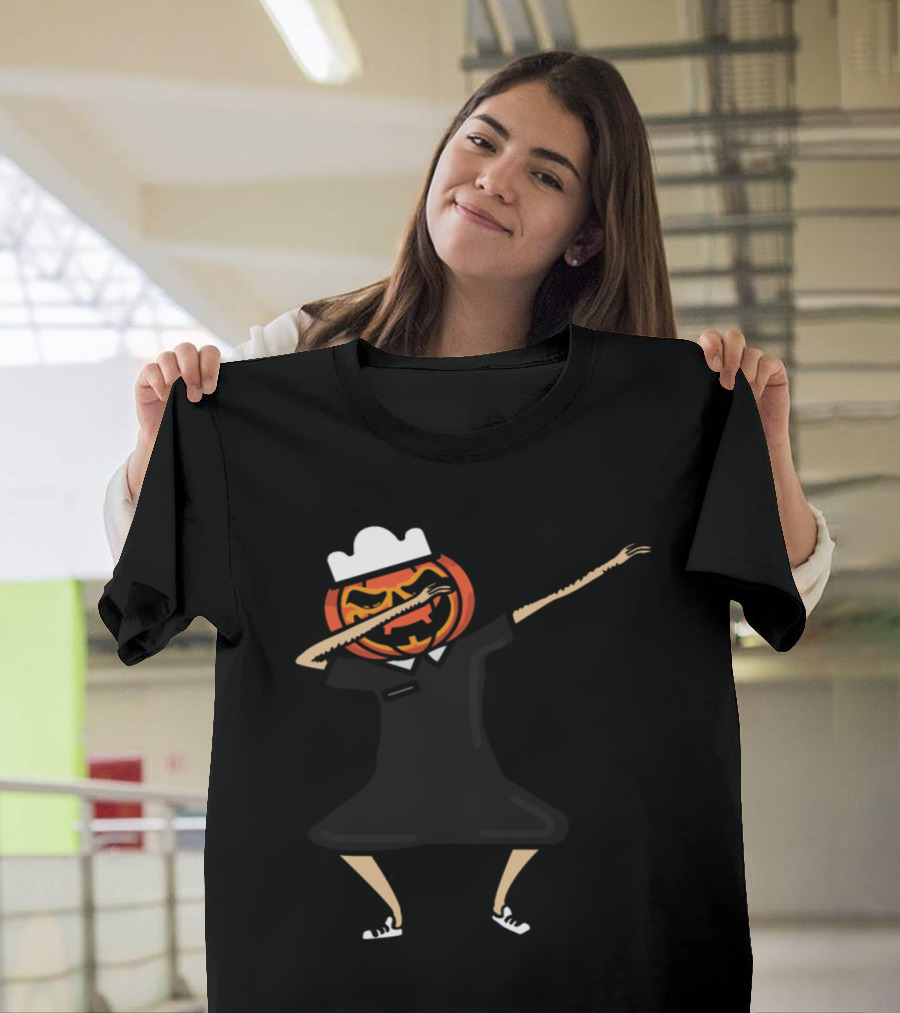 PUMPKIN DAB HOUSE KEEPER 01 HALLOWEEN DANCING JACK-O'-LANTERN T-Shirt