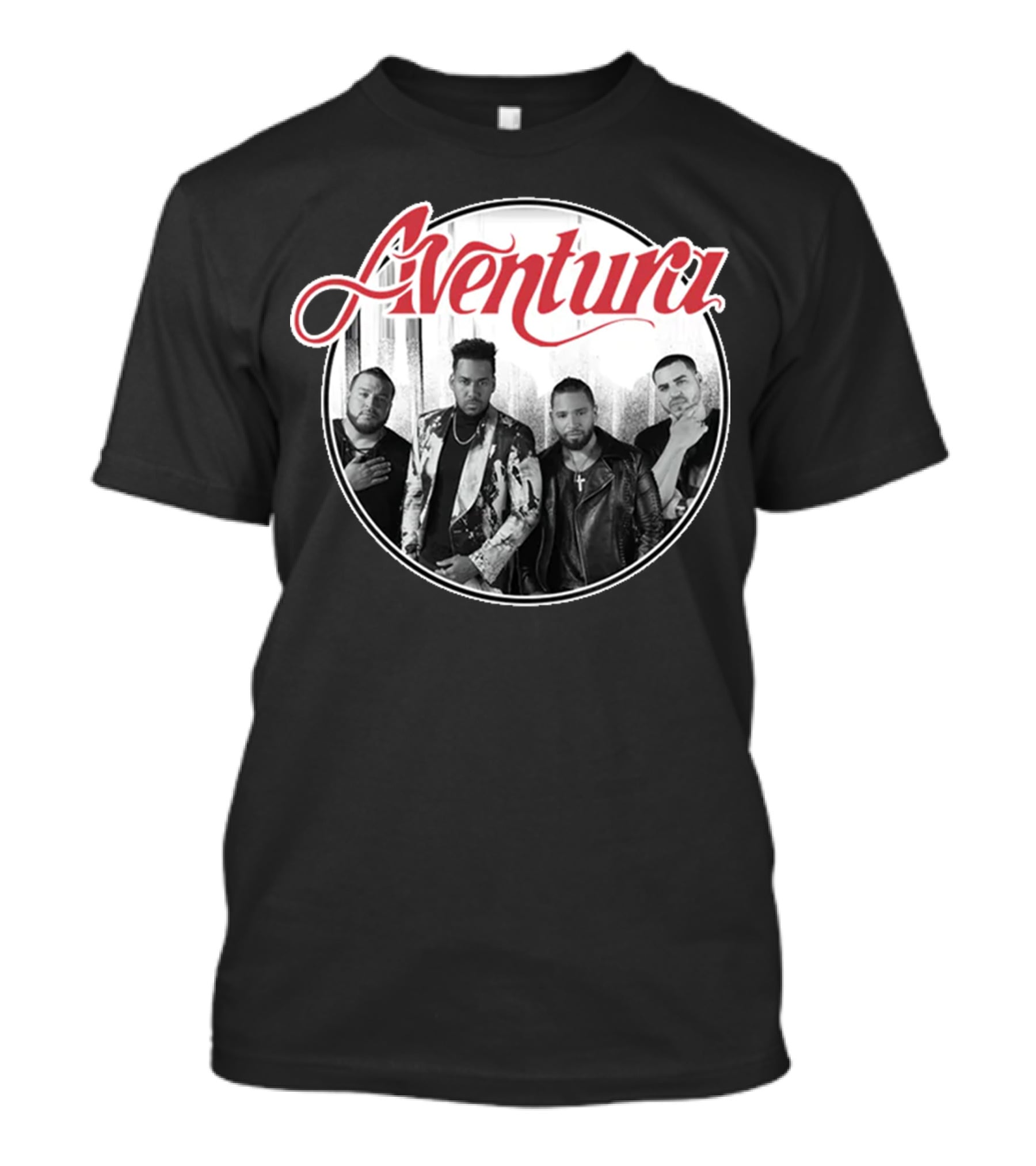 Aventura Inmortal Band Members Photo T-Shirt