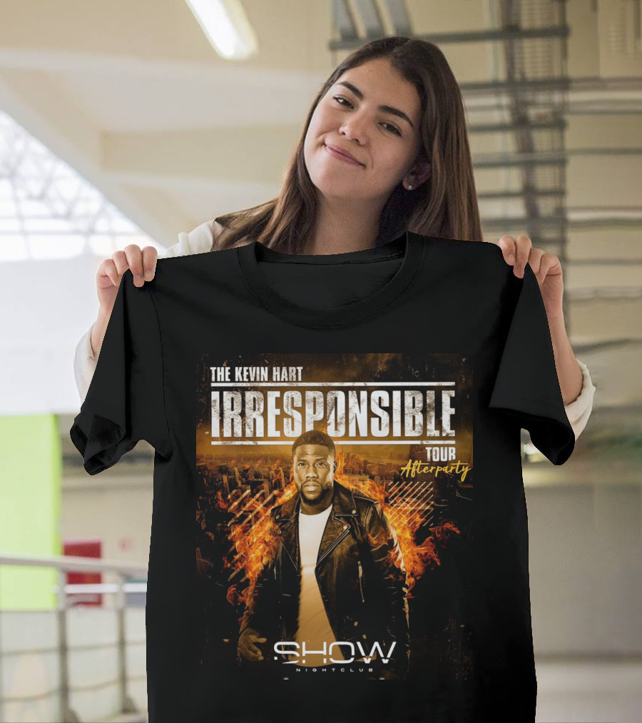 The Kevin Hart Irresponsible Tour Afterparty Show Nightclub T-Shirt