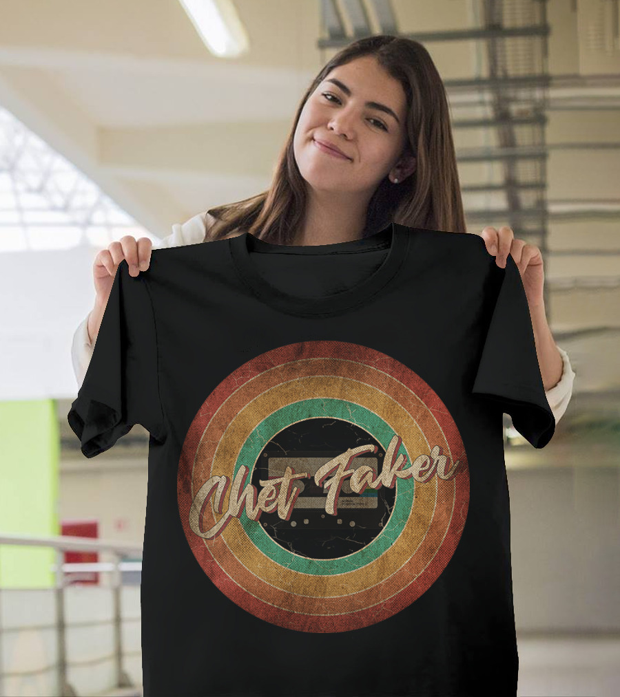 Chet Faker Vintage Circle Cassette Tape T-Shirt