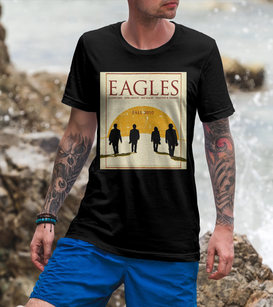 Eagles Fall 2010 Glenn Frey Don Henley Joe Walsh Timothy B. Schmit T-Shirt