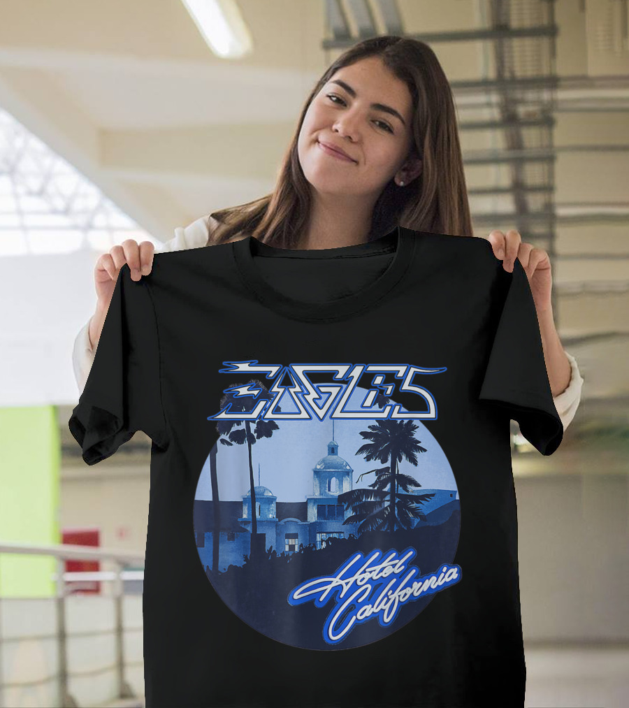 Eagles Hotel California Retro Vintage Band Music T-Shirt