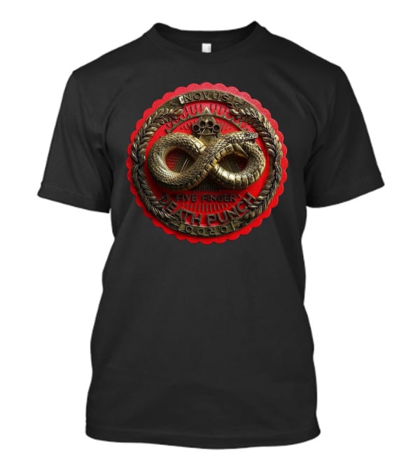 Five Finger Death Punch Novus Metal Snake Emblem T-Shirt