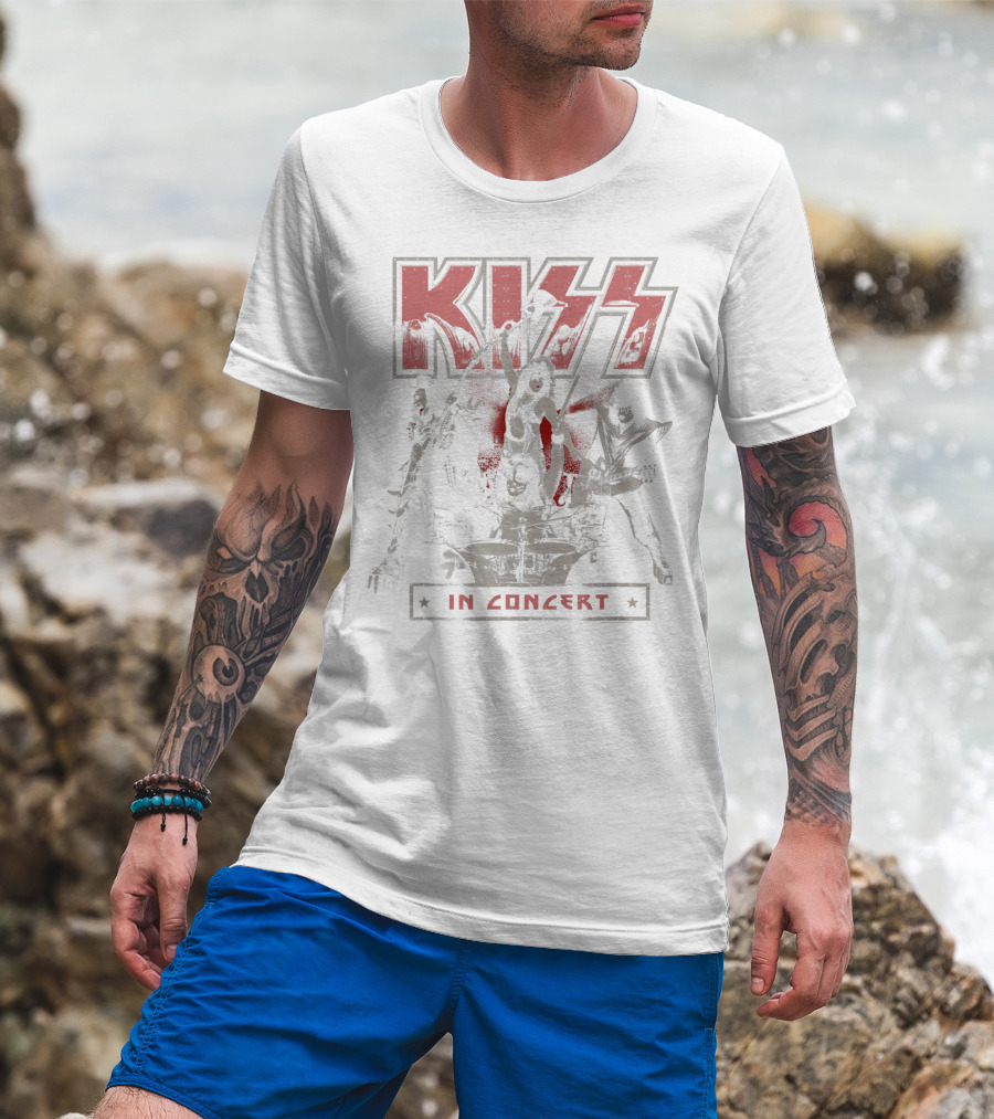KISS Live Band Performance In Concert T-Shirt