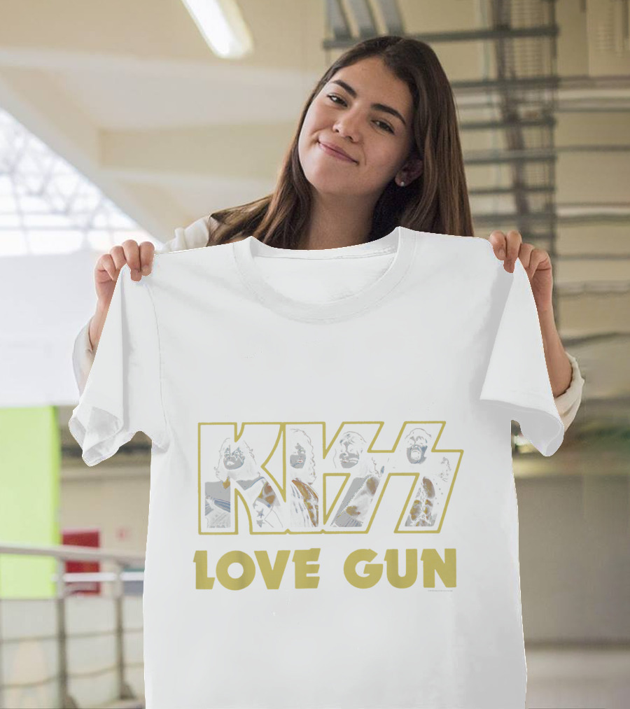 KISS Love Gun Band Members T-Shirt