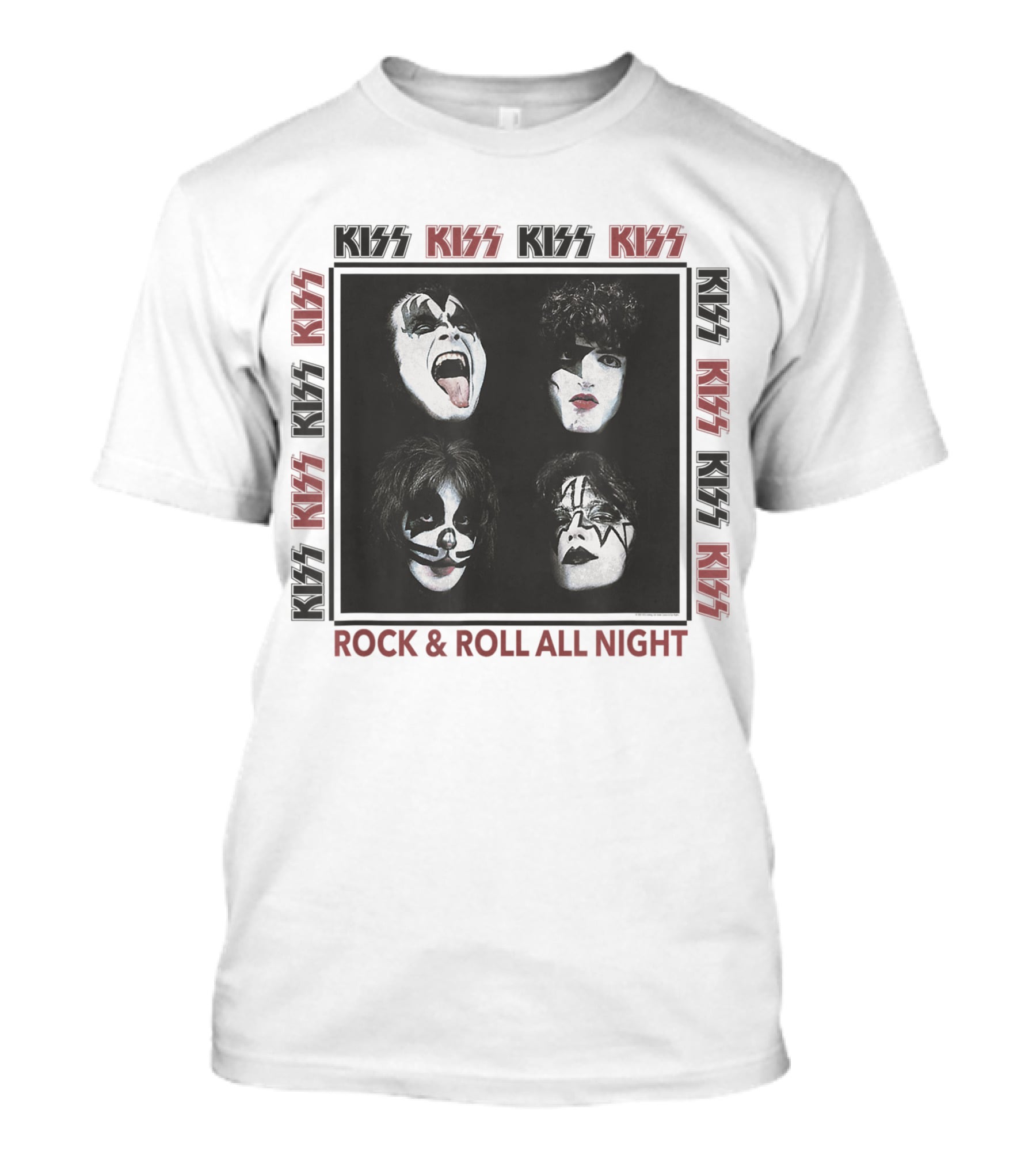 KISS Rock And Roll All Night World Domination T-Shirt