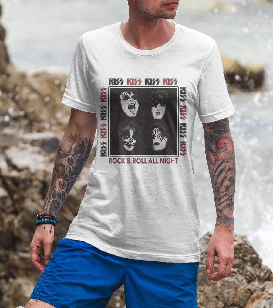 KISS Rock And Roll All Night World Domination T-Shirt