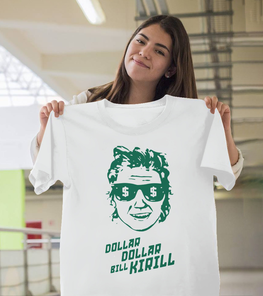 Dollar Dollar Bill Kirill Sunglasses Icon With Dollar Signs T-Shirt