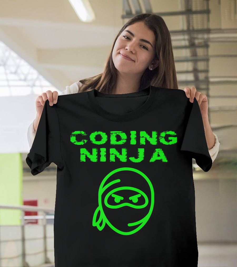 Coding Ninja Computer Programmer Ninja T-Shirt