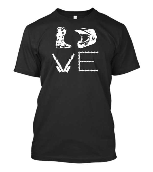 LOVE DIRT BIKE MOTOCROSS ENDURO T-Shirt