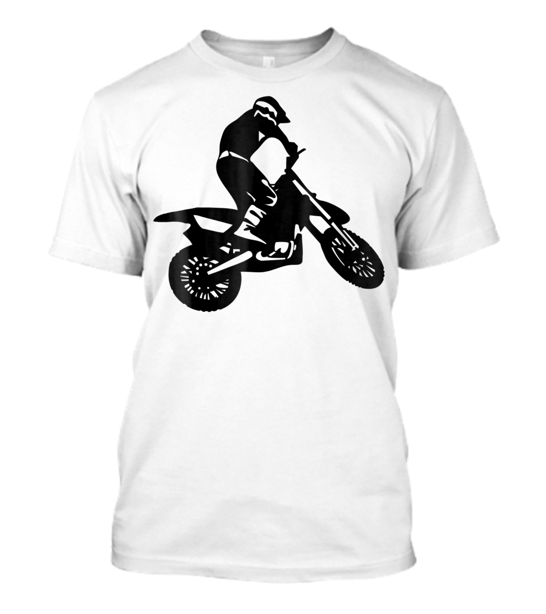 Dirtbike Motocross Rider In Action T-Shirt