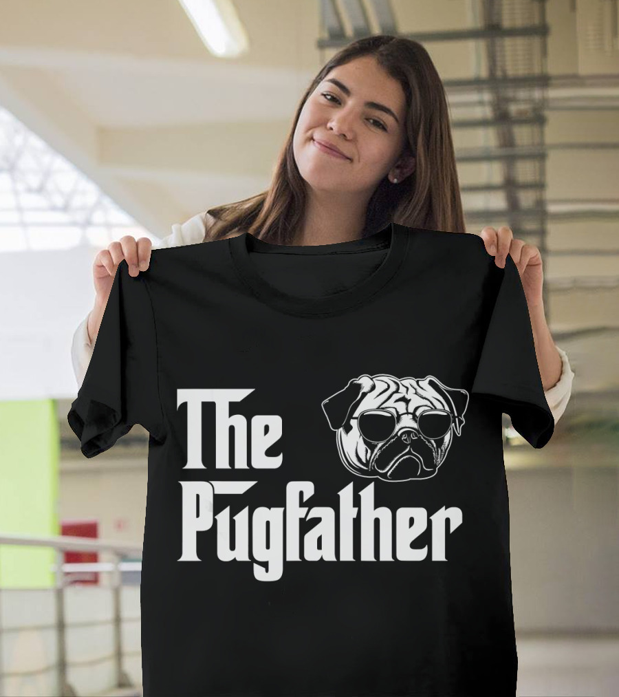 The Pugfather Funny Pug Owner T-Shirt