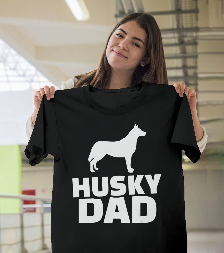 Husky Dad T-Shirt