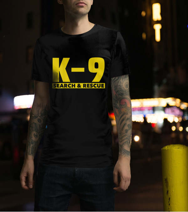 K-9 Search And Rescue T-Shirt