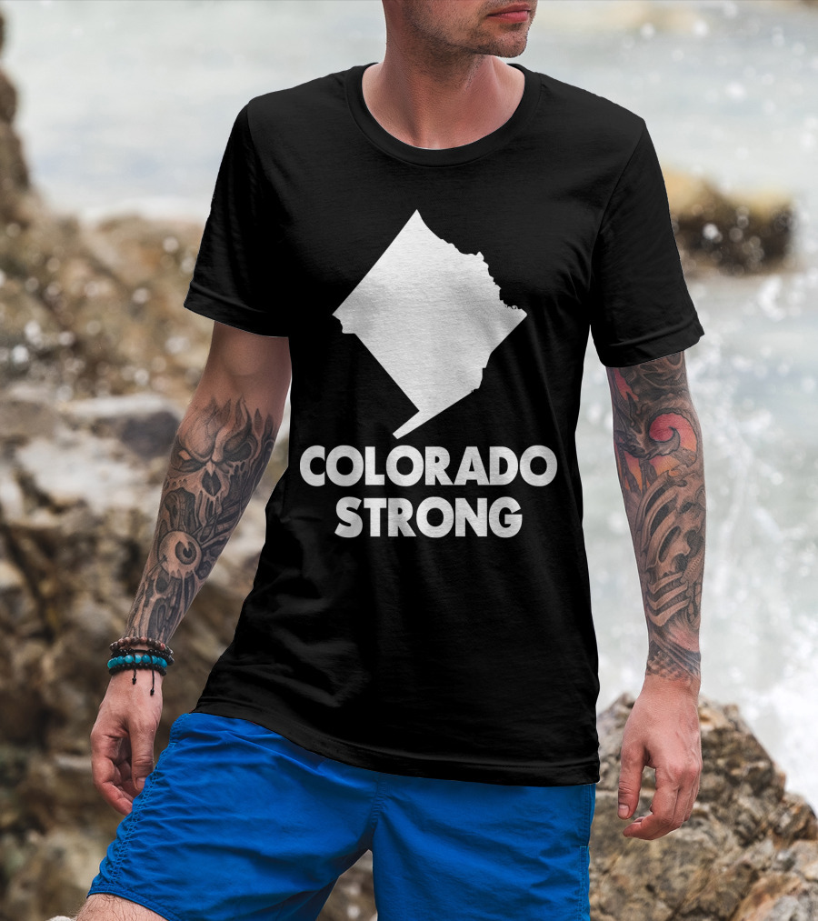 Colorado Strong DC State Outline T-Shirt