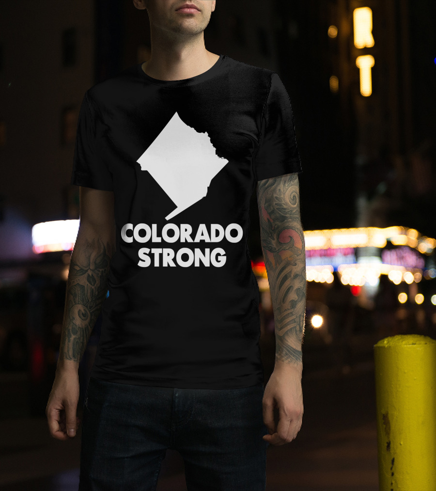 Colorado Strong DC State Outline T-Shirt